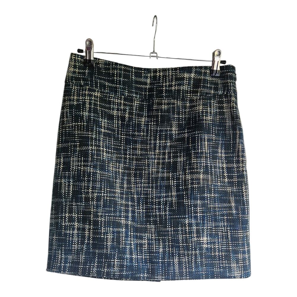 The Limited Tweed Pencil Skirt Size 0 Multicolor Lined Side Zip